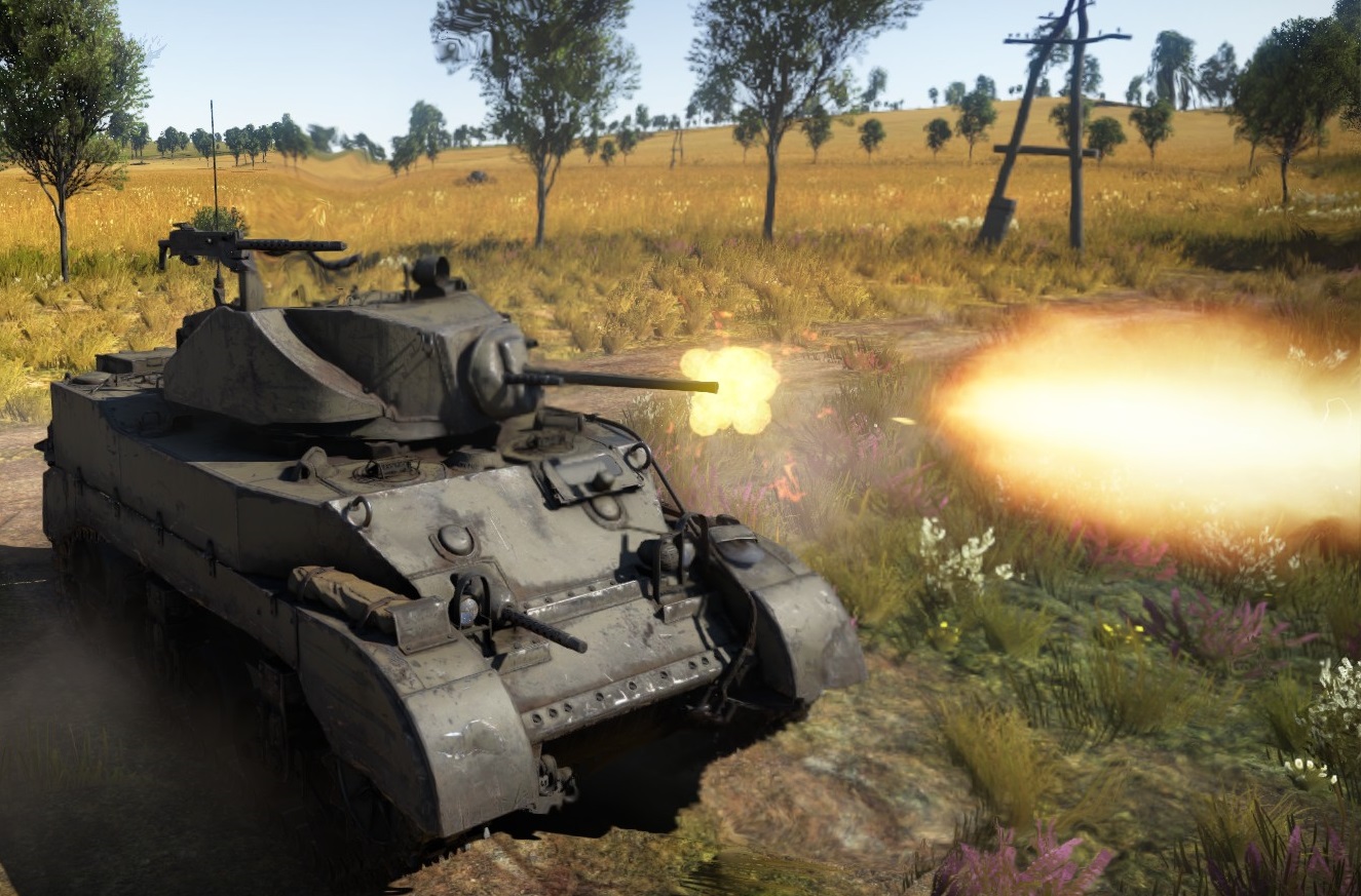 War Thunder M5a1 War Thunder M5a1